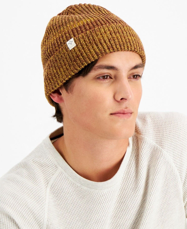 Translation missing: en.Sun + Stone Men's Tall Solid Beanie in Tan-O/S