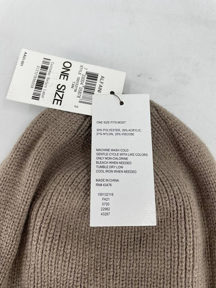 Translation missing: en.Alfani Men's Beanie in Tan-One Size