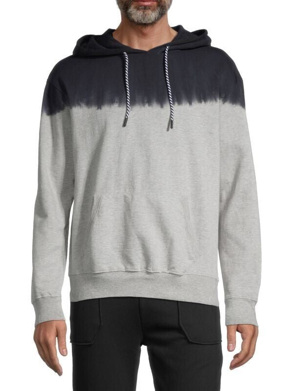 Translation missing: en.Sovereign Code Men's Avenue Heathered Dip-Dye Hoodie in Heather Grey-XL