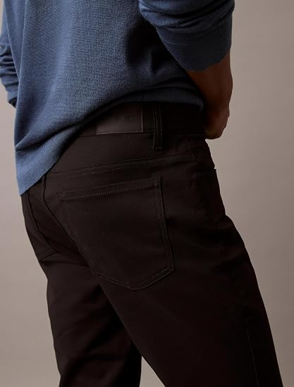 Translation missing: en.Calvin Klein Men's Ck Move 365 Slim-Fit Performance Stretch Pants - Black-36x32