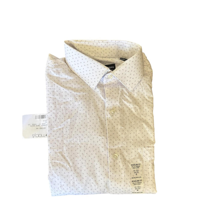 Translation missing: en.Van Heusen Men's Regular-Fit Wrinkle-Free Dress Shirt Pink Pearl-15-15.5 34/35