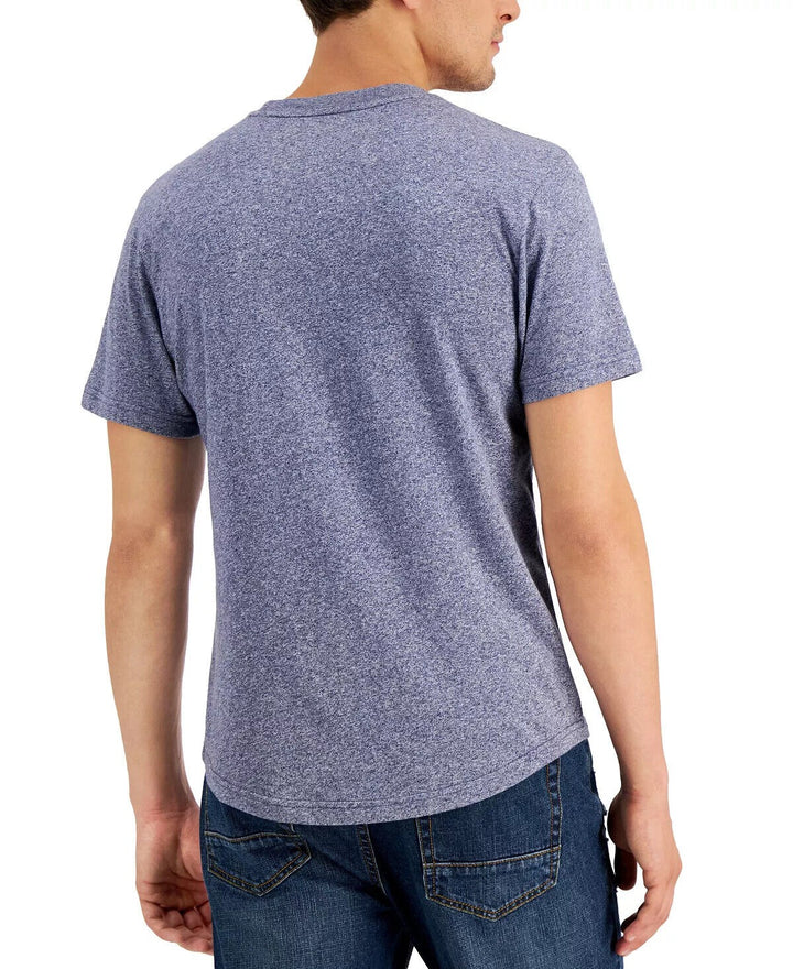 Translation missing: en.Sun + Stone Men's Simply Solid T-Shirt in Blue-Size XL