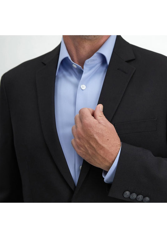Translation missing: en.Haggar Men's Smart Wash Repreve Classic Fit Suit Jacket Black Solid-Size: 40S