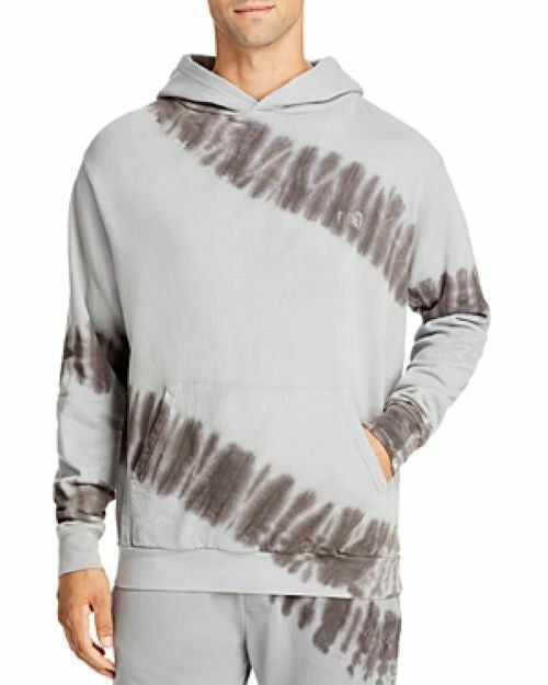 Translation missing: en.Original Paperbacks Men's Los Feliz Diagonal Stripe Hoodie in Grey Gunmetal-Sm