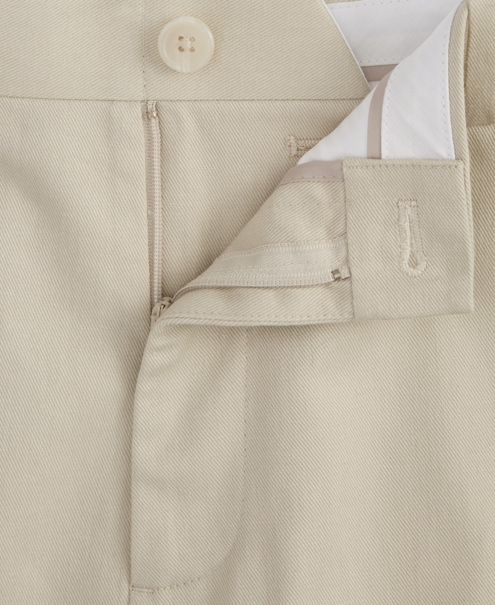 Translation missing: en.Mode of One Men's Slim-Fit Cotton Linen Chino Pants Dark Ecru-34x30