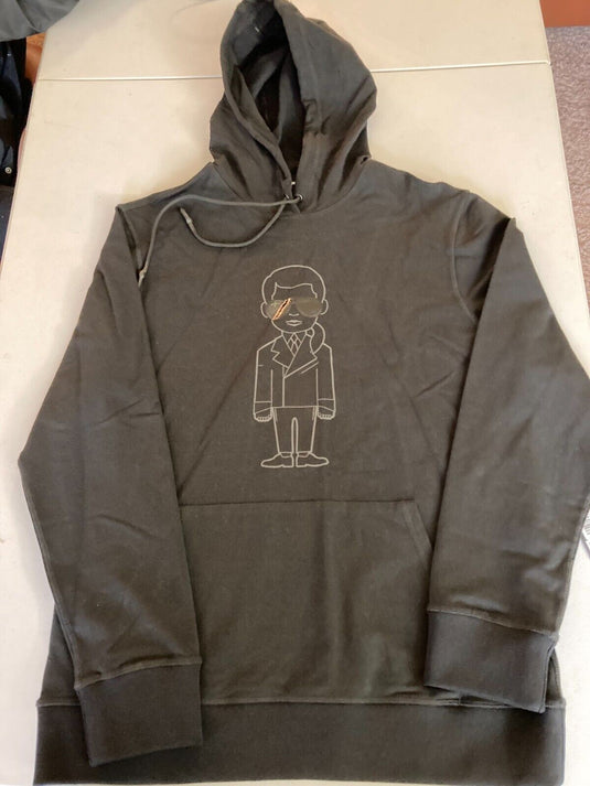 Translation missing: en.Karl Lagerfeld Paris Men's Karl With Sunglasses Hoodie in Black-Medium