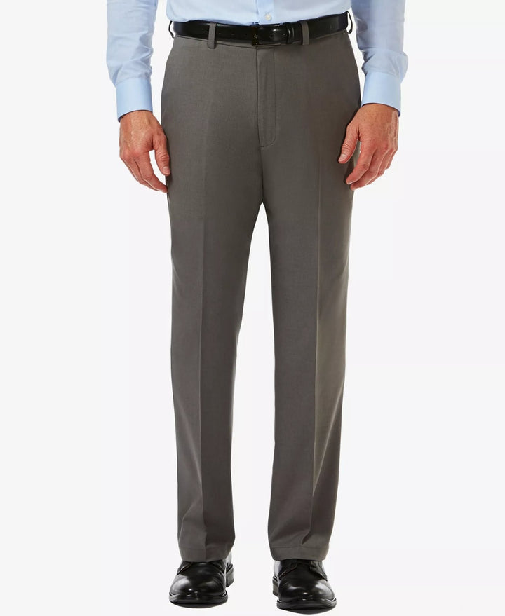 Translation missing: en.Haggar Men's Cool 18 Pro Reg-Fit 4-Way Stretch Moisture-Wick Dress Pants-36x32