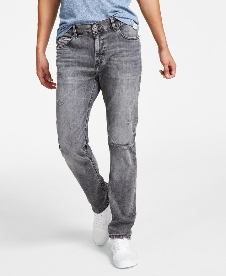 Translation missing: en.Sun + Stone Men's Straight-Fit Tarin Street Jeans KT Wash Black-40/30