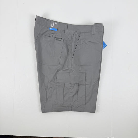 Translation missing: en.Columbia Men's Rapid Rivers Cargo Shorts Cotton Blend Stretch City Grey-42W