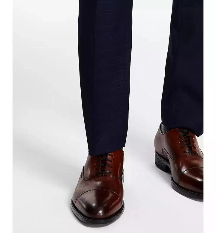 Translation missing: en.Tommy Hilfiger Ryland Dress Pants Mens 30x32 Blue Modern-Fit Stretch Wool Blend