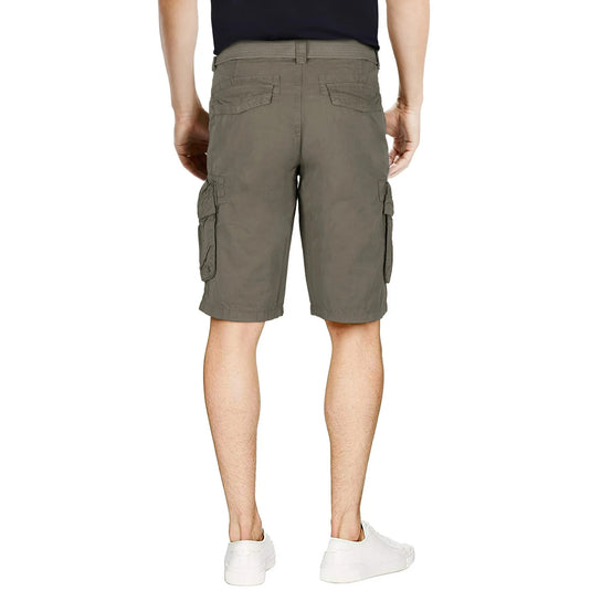 Translation missing: en.RAW X Men's Belted Classic Fit 12.5" Cotton Cargo Shorts Stone-50W