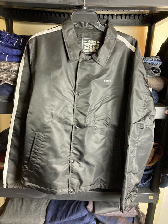 Translation missing: en.Levi's Men's Reflective Coaches Jacket Black Size Medium