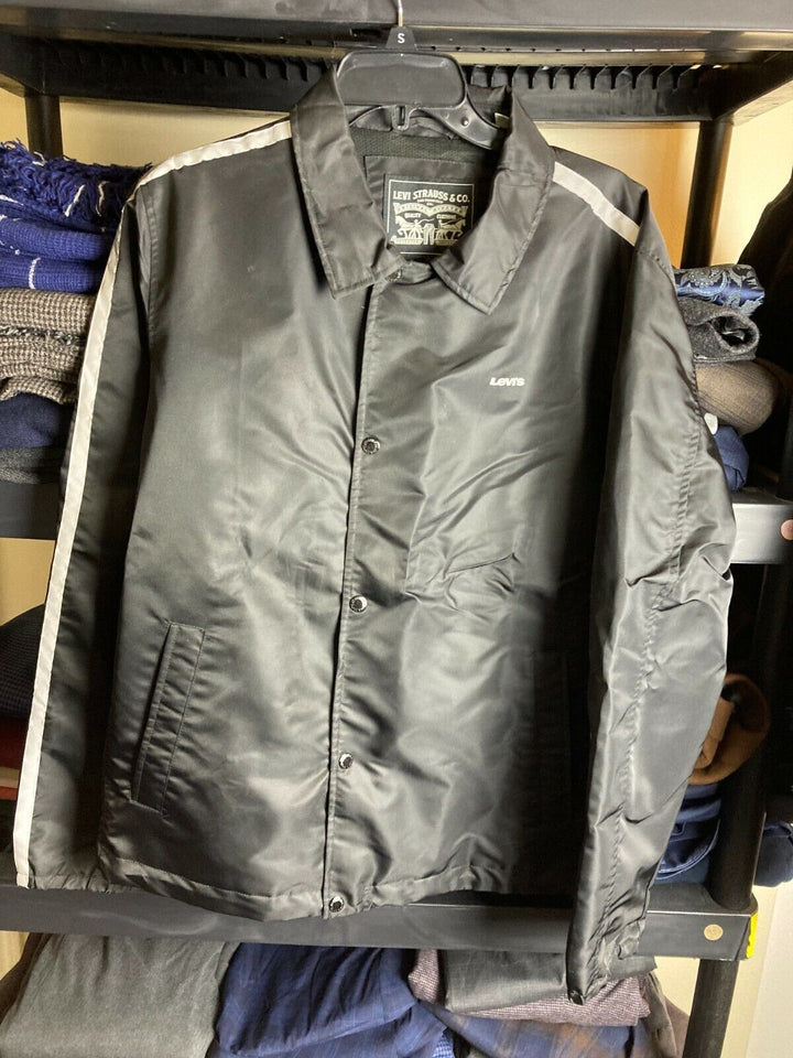 Translation missing: en.Levi's Men's Reflective Coaches Jacket Black Size Medium