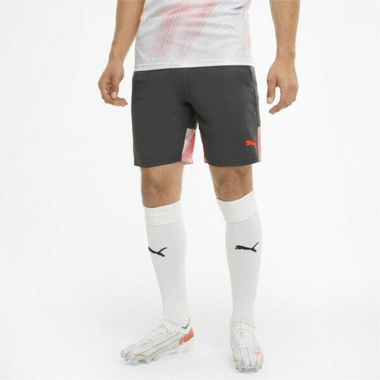 Translation missing: en.PUMA IndividualCUP Men's Shorts in Asphalt Grey/Red Blast-XL