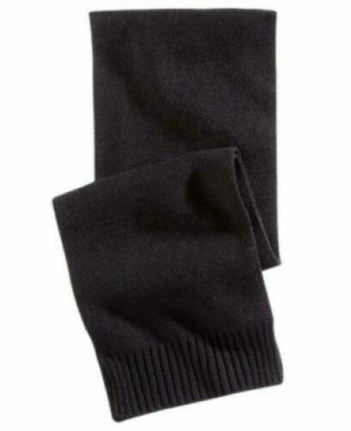 Translation missing: en.Alfani Men's Space-Dyed Scarf Black 65 x 9