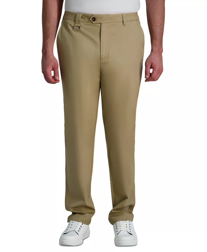 Translation missing: en.Karl Lagerfeld Paris Men's Straight-Fit Chino Pants Cotton Blend Tan-34/32