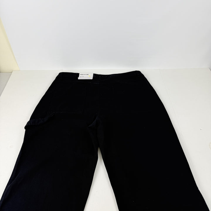 Translation missing: en.Mode of One Men's Twill Utility Pants 36X31 Deep Black Relaxed Stretch Fit