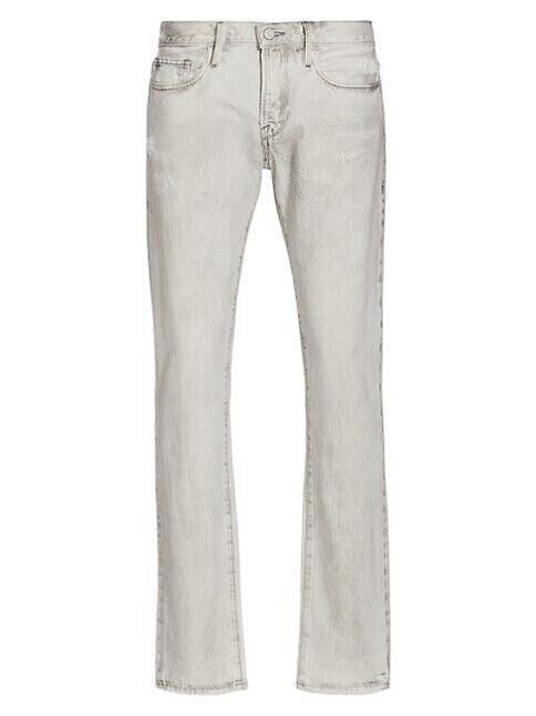 Translation missing: en.Frame L'Homme Men's Slim Fit Distressed Jeans in Calverton-Size 33/33