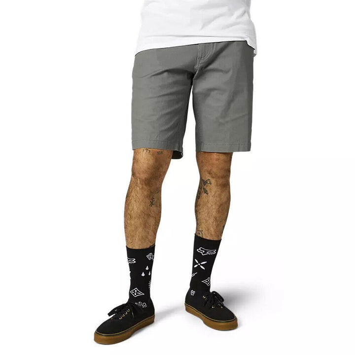 Translation missing: en.Fox Racing Men's Regular Fit Essex Shorts 2.0 in Pewter-Size 28