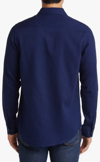 Translation missing: en.Polo Ralph Lauren Men's Sahara Polo Blue Label Twill Shirt Newport Navy-Medium