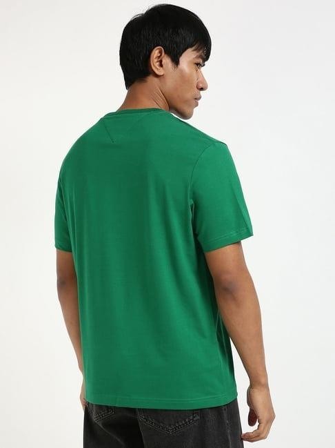 Translation missing: en.Tommy Hilfiger Men's Big &amp; Tall Embroidered Hilfiger Crest T-Shirt Green-2XLT