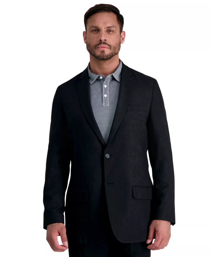 Translation missing: en.Haggar Men's Smart Wash Repreve Classic Fit Suit Jacket Black Solid-Size: 40S