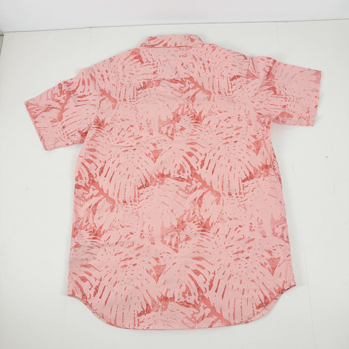 Translation missing: en.Columbia Men's Rapid Rivers II Short Sleeve Print Shirt Pink Sand-Size Small