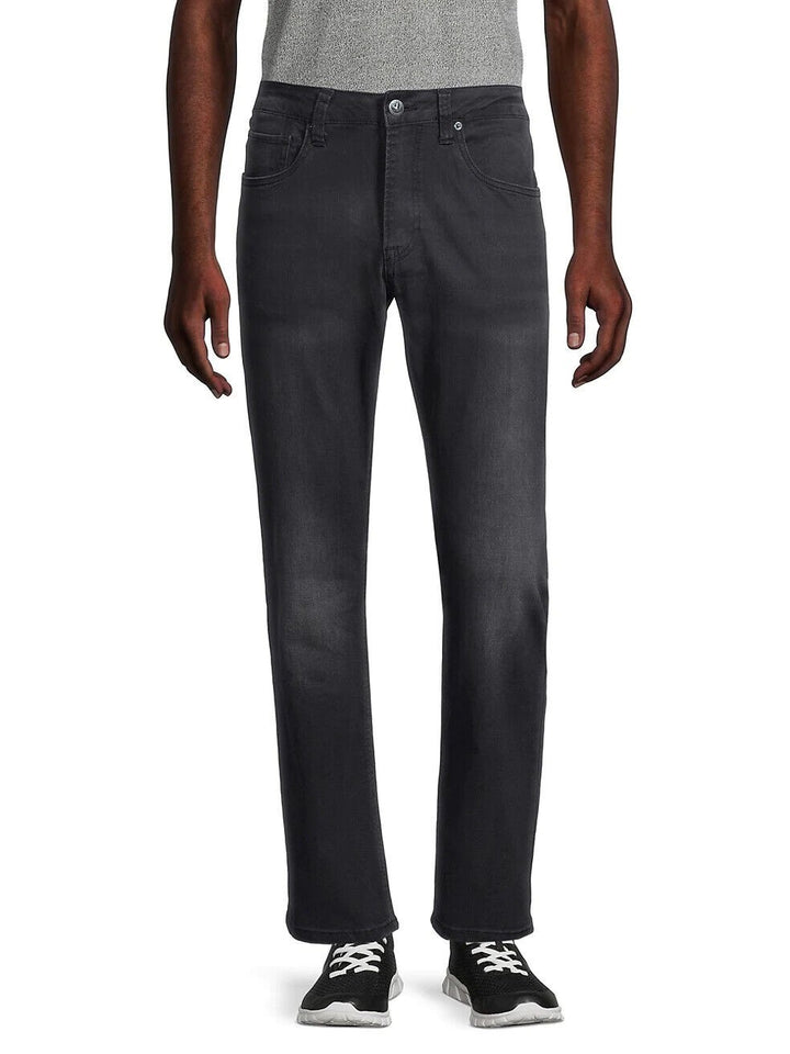 Translation missing: en.BUFFALO David Bitton Men's Ash Slim-Fit Jeans Authentic Wash Black-Size 38/30
