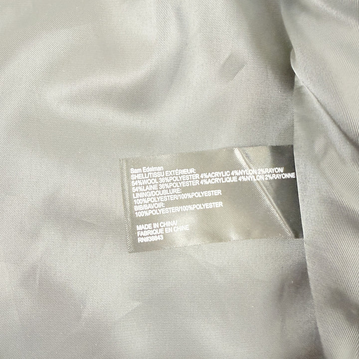 Translation missing: en.Sam Edelman Men's Hooded Wool Blend Coat With Bib - Black-Size XL