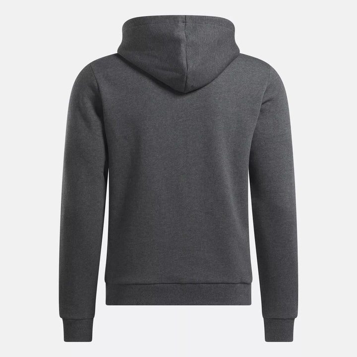 Translation missing: en.Reebok Identity Full-Zipper Sweatshirt Dark Grey Heather Size Small Fleece Logo