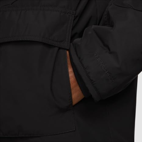 Translation missing: en.Nike Sportswear Club Therma Loose -Fit Parka Jacket FZ0869-010 Men's Size Small