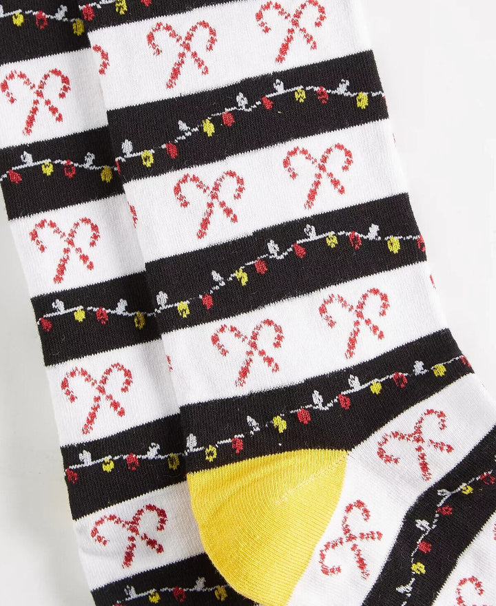 Translation missing: en.Club Room  Lot of 3 Candy Cane Stripe Holiday Socks Multi-One Size