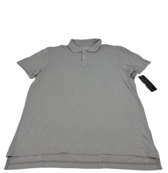 Translation missing: en.The Men's Store at Major Dept Store Cotton Slub Polo Shirt Grey-XL