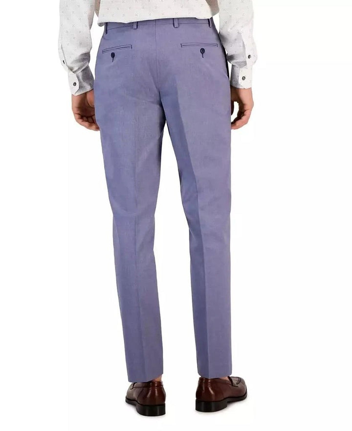 Translation missing: en.Tommy Hilfiger Dress Pants Men's 42x32 Blue Modern-Fit Th Flex Stretch Chambray