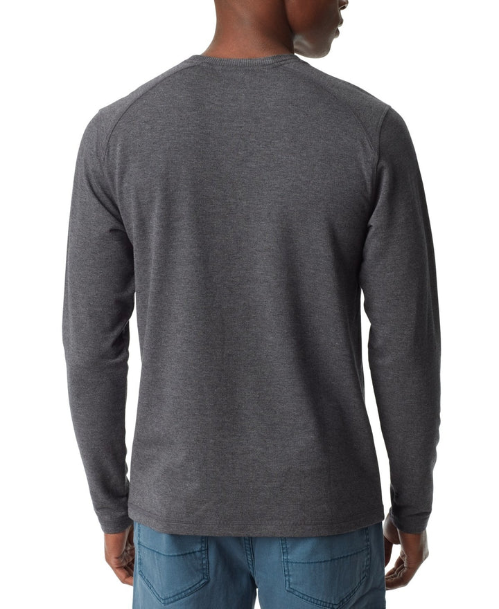 Translation missing: en.Bass Outdoor T-Shirt Men's Size Small Black Beauty Long-Sleeve Ribbed Pocket