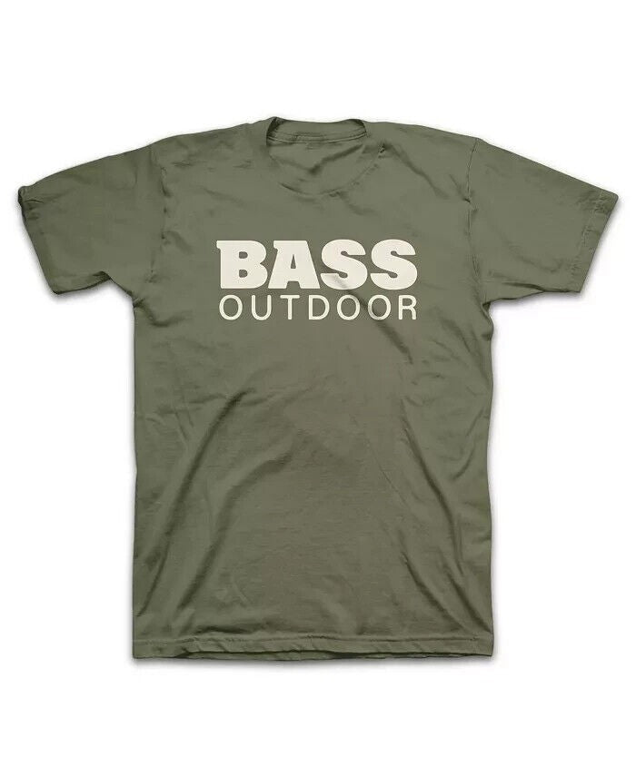 Translation missing: en.Bass Outdoor Men's Stacked T-shirt in Loden Green-Large