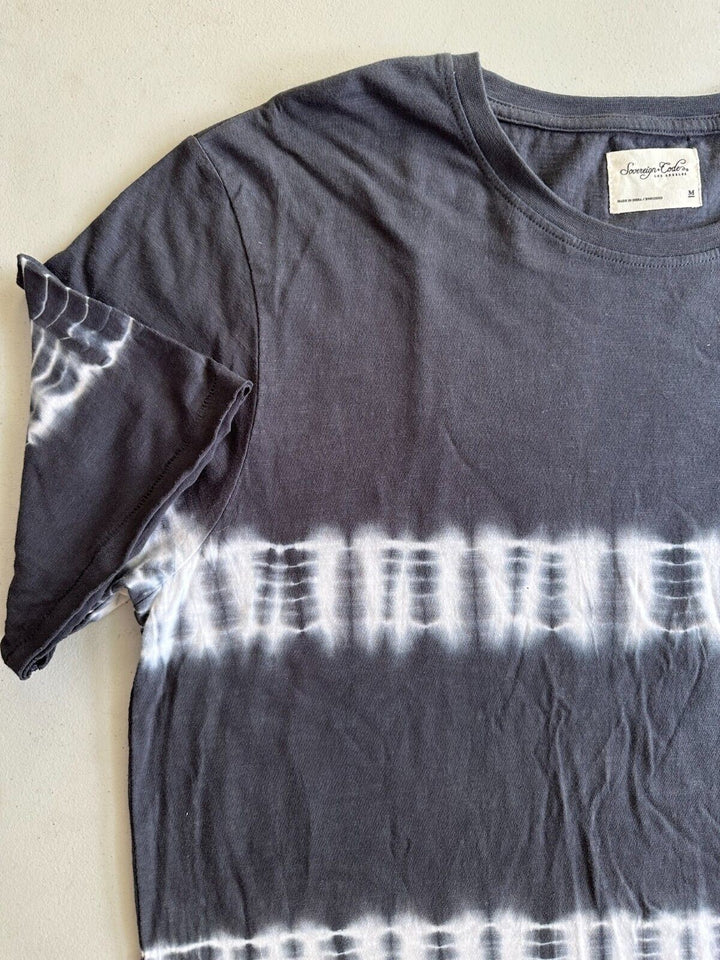 Translation missing: en.Sovereign Code Men's Palmetto Tie Dyed Cotton Pocket Tee in Charcoal-Medium
