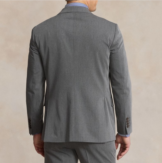 Translation missing: en.Polo Ralph Lauren Sport Coat Men's 38R Lt Grey Single-Breasted Twill Modern Fit