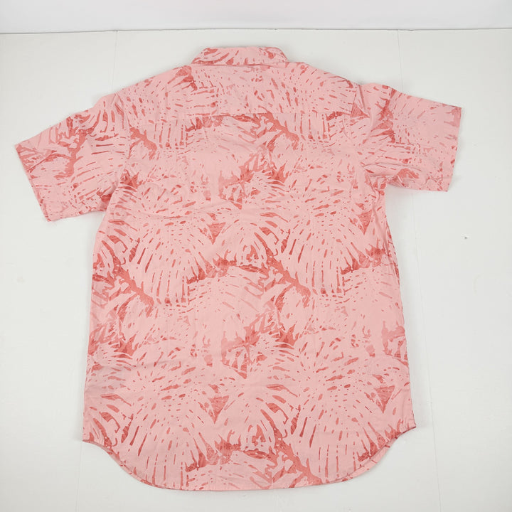 Translation missing: en.Columbia Men's Rapid Rivers II Short Sleeve Print Shirt Pink Sand-Size Small