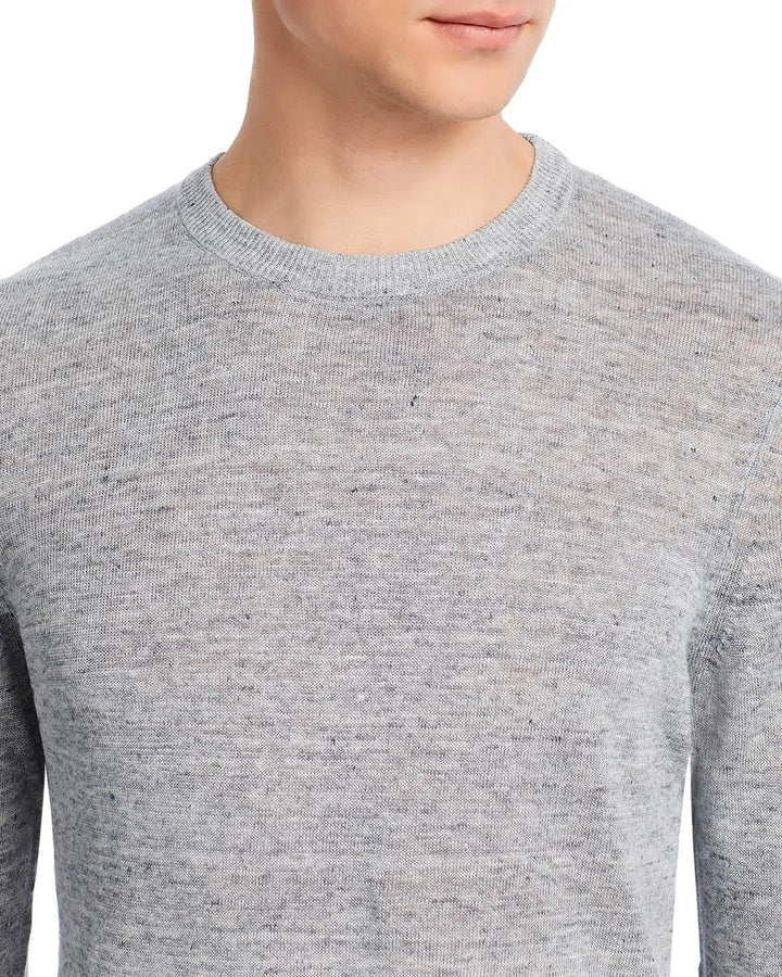 Translation missing: en.The Men's Store Major Dept Store Linen Crewneck Marled Sweater Blue Heather-2XL