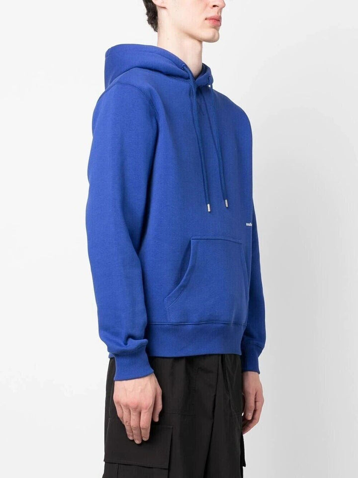 Translation missing: en.Soulland Men's Wallance Reg Fit Pullover Hoodie in Royal Blue-XL
