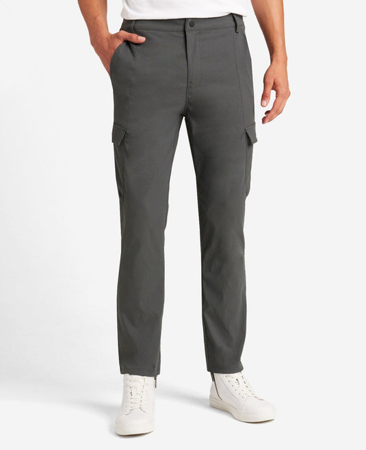 Translation missing: en.Kenneth Cole | Slim Fit Stretch Cargo Pant in Grey, Size: 40/30