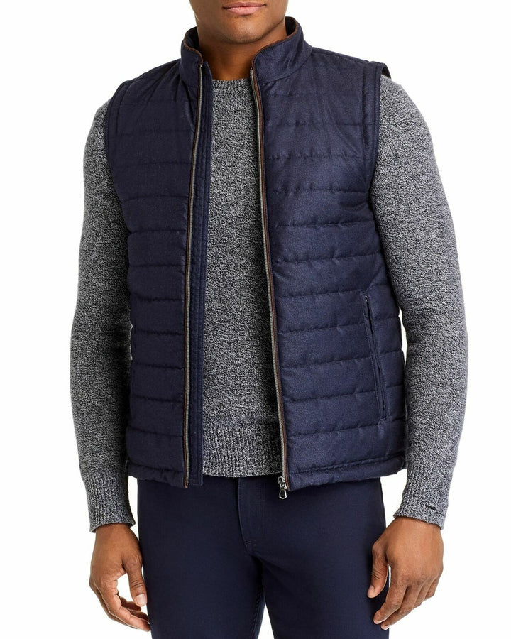 Translation missing: en.Dylan Gray Men's Quilted Vest in Navy-Size Medium