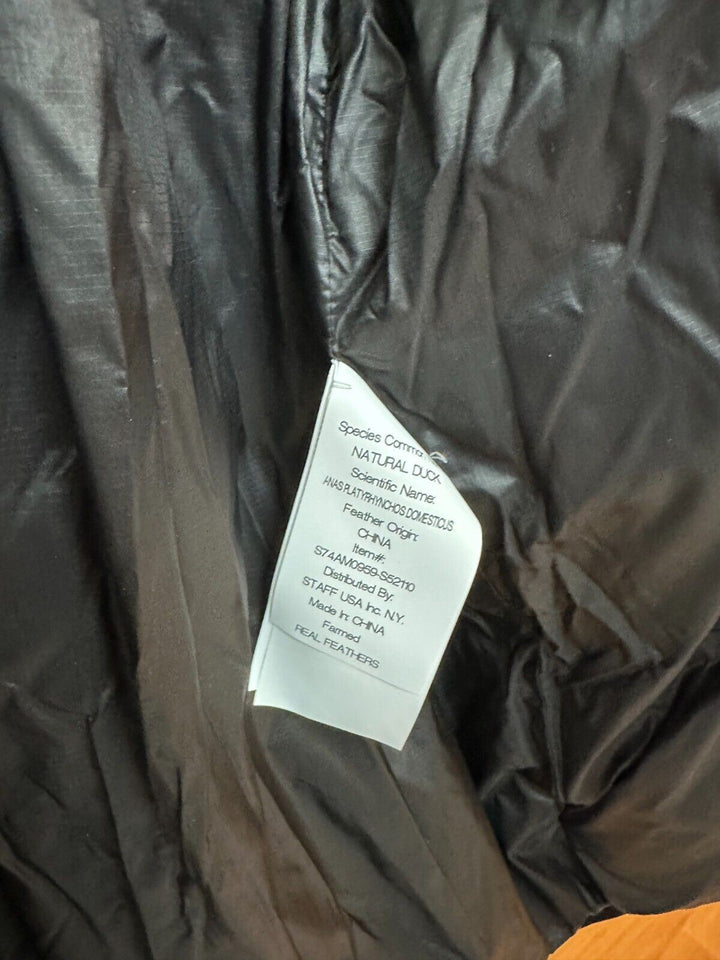 Translation missing: en.DSQUARED2 Men's Down Color-block Puffer Jacket in Black/Blue_Size EU 50 US L 40