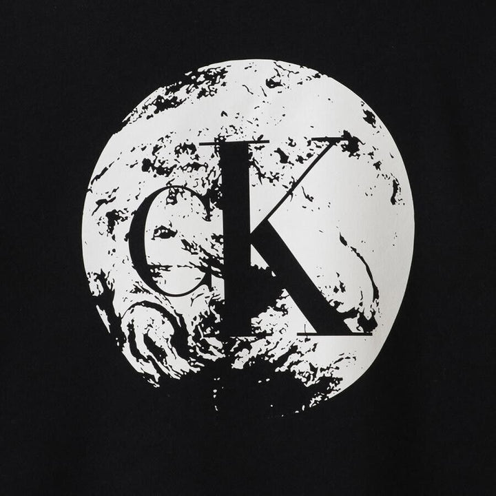 Translation missing: en.Calvin Klein Mens Earth-Print Hoodie Black Beauty-Size Small