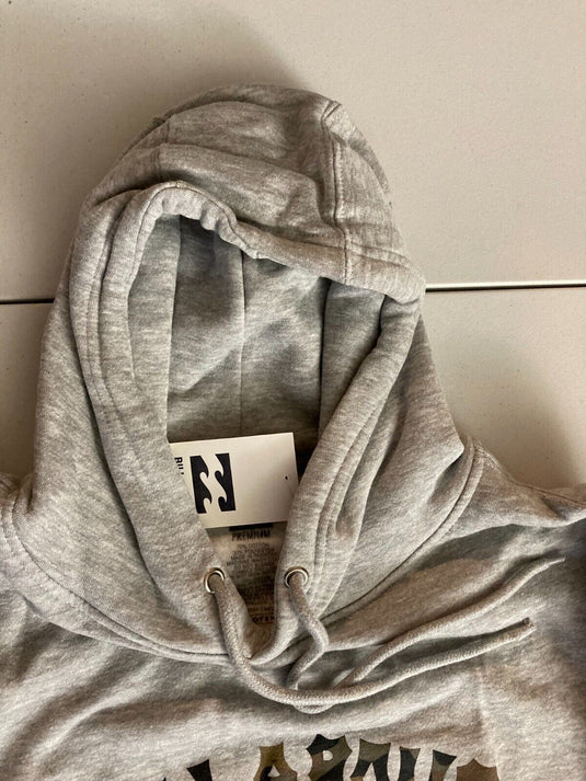 Translation missing: en.Billabong Premium Men's Arch Fill Hoodie in Gray Heather ABYFT00283-Medium
