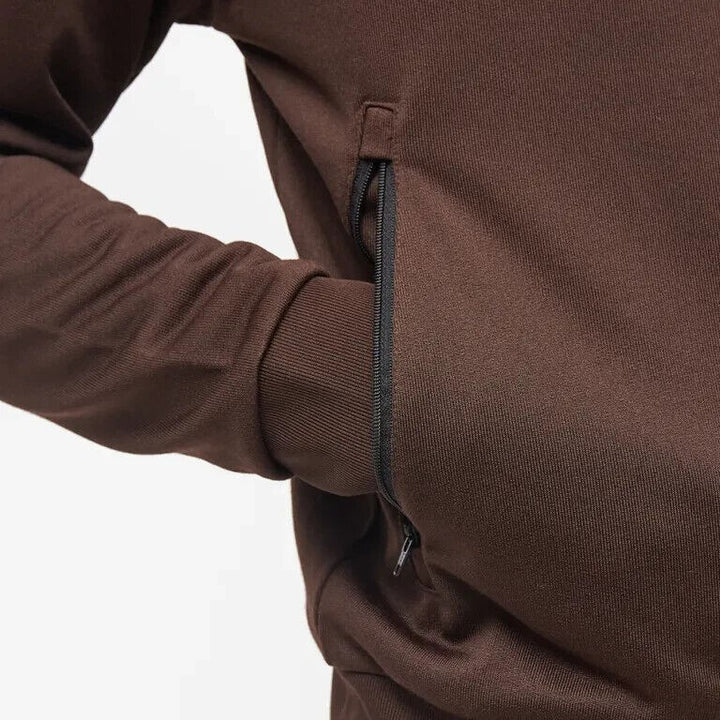 Translation missing: en.Sunflower Men's Full-Zip Track Sweatshirt in Marrone Brown-XL