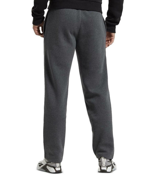 Translation missing: en.Reebok Mens Fleece Sweat Pants Dk Grey Htr Size 2XL Versatile Elastic Drawstring