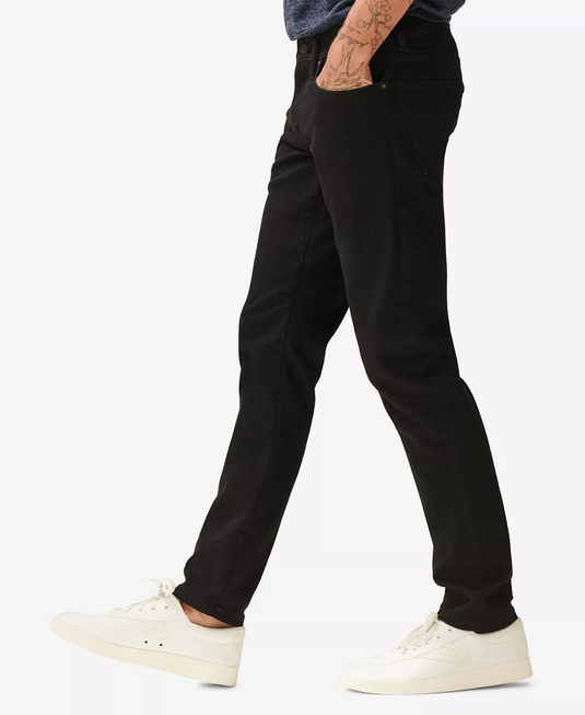 Translation missing: en.Lucky Brand Men's 110 Slim Coolmax Low-Rise Stretch Jeans - Black Rinse-32x32