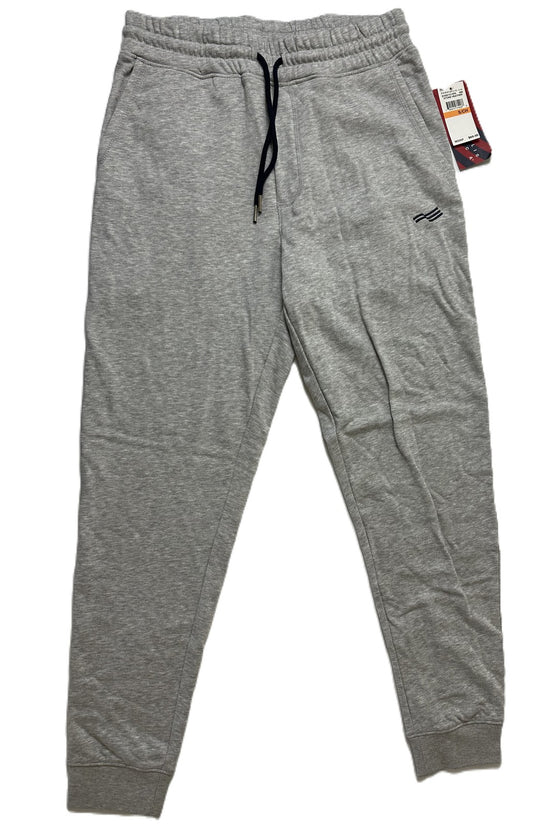 Translation missing: en.Perry Ellis America Men's Flag Embroidered Jogger Pants Stone Heather Gray-Small